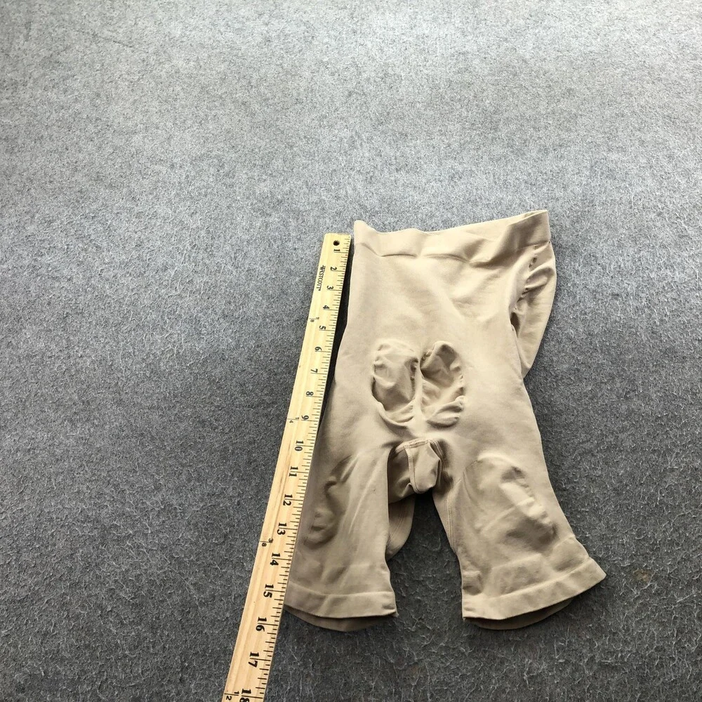 SKIMS Shapewear Shorts Womens L-XL Beige High Waist Seamless Slimming Control
